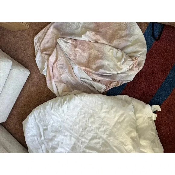 Oilo Sandstone 2-Pack Jersey Fitted Crib Sheets + 2 Waterproof Crib Sheet Covers - Picture 5 of 6